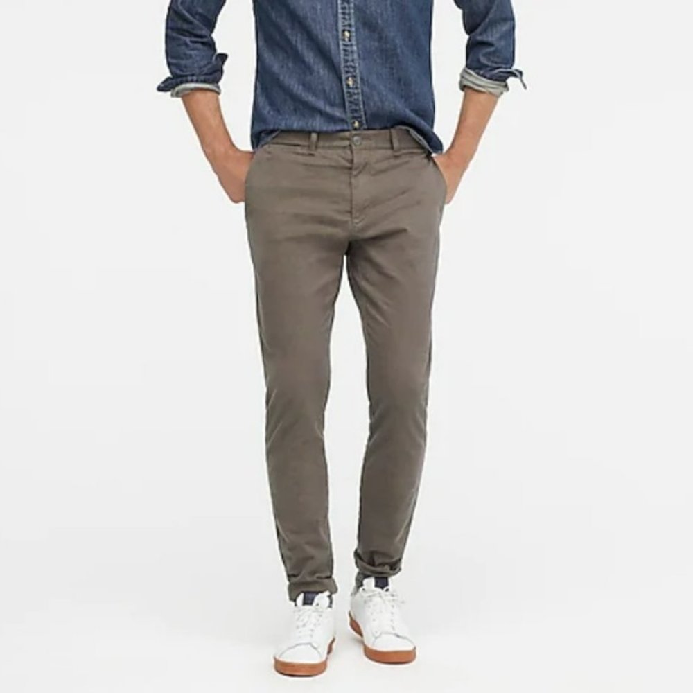 NWT Men’s J. Crew 250 Skinny Chino Pants 30x32